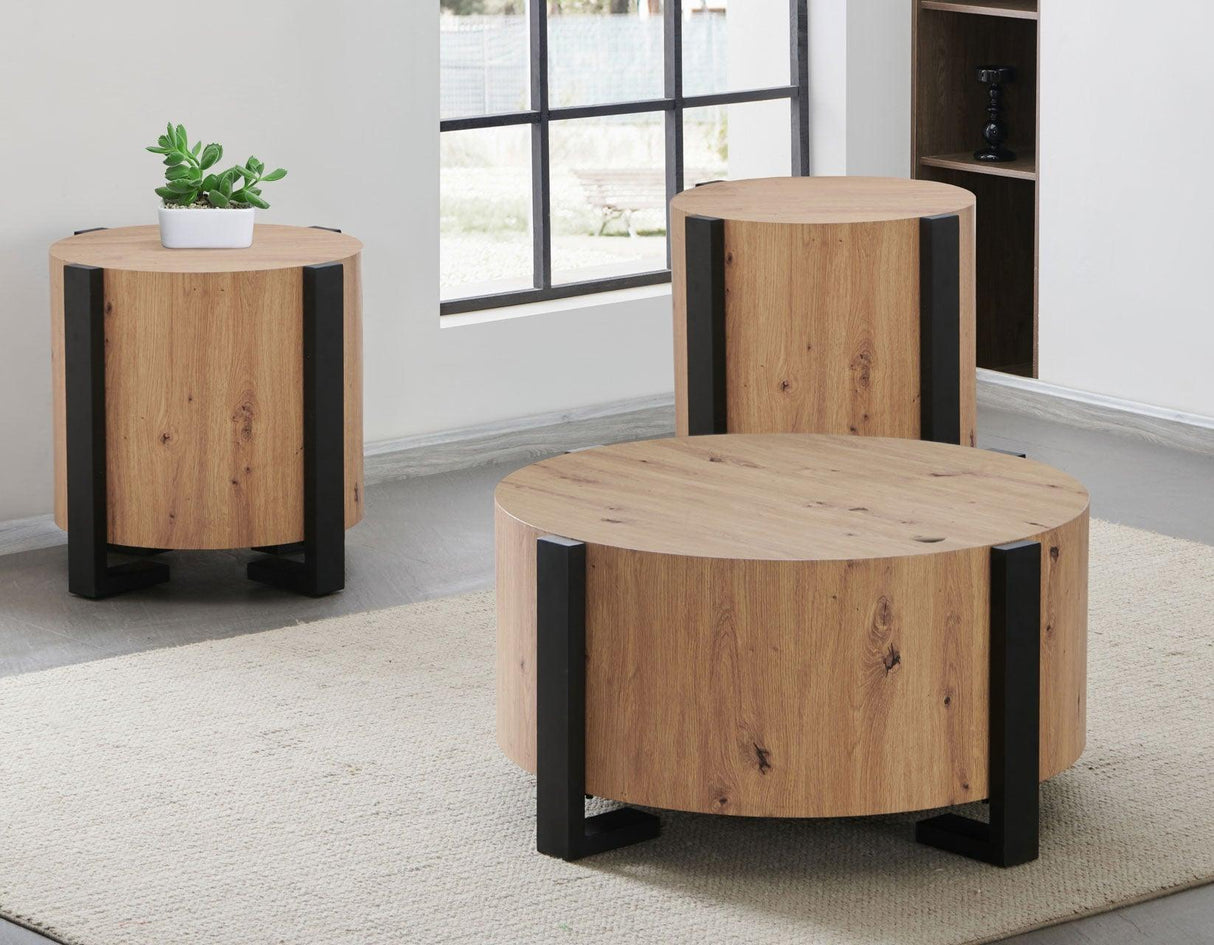 Darcie 3-PIece Faux-Wood Table Set by Steve Silver at Eve Furniture