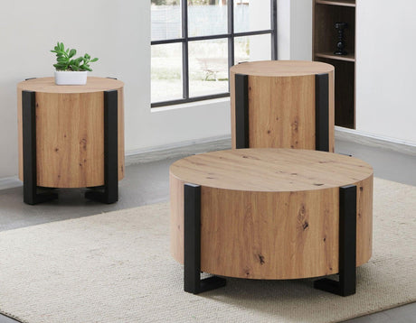 Darcie 3-PIece Faux-Wood Table Set by Steve Silver at Eve Furniture