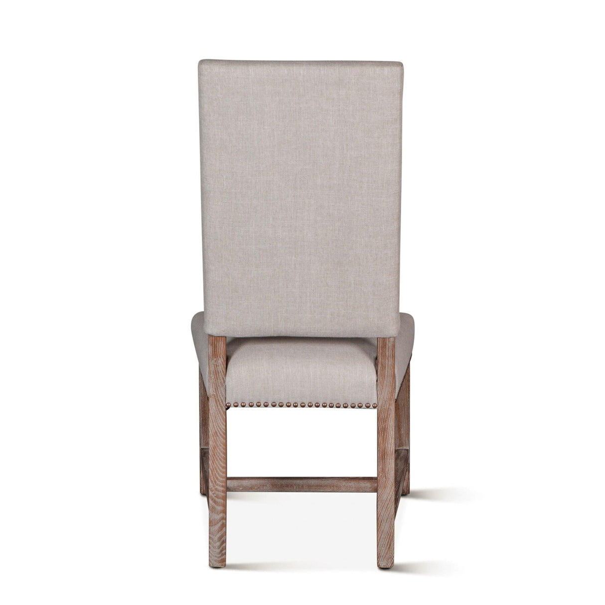 Darcy 21" Upholstered Dining Chair in Greige Linen, Set of 2 by Home Trends & Design at Eve Furniture