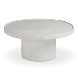 Darcy 36" Concrete Indoor / Outdoor Round Coffee Table by TOV Furniture at Eve Furniture