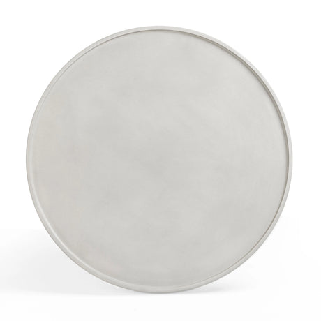 Darcy 36" Concrete Indoor / Outdoor Round Coffee Table by TOV Furniture at Eve Furniture