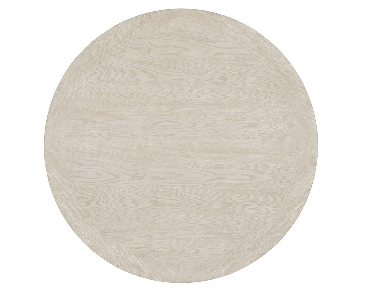 Darcy 42″ Round Dining Table, Mint Green and Natural Finish by Steve Silver at Eve Furniture