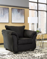 Darcy Black Living Room Set by Ashley at Eve Furniture
