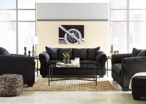 Darcy Black Living Room Set by Ashley at Eve Furniture