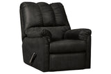 Darcy Black Recliner by Ashley at Eve Furniture