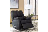 Darcy Black Recliner by Ashley at Eve Furniture