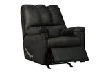 Darcy Black Recliner by Ashley at Eve Furniture