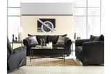 Darcy Black Sofa by Ashley at Eve Furniture