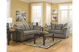 Darcy Cobblestone Loveseat by Ashley at Eve Furniture