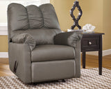 Darcy Cobblestone Recliner by Ashley at Eve Furniture