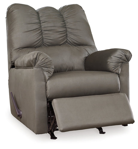 Darcy Cobblestone Recliner by Ashley at Eve Furniture