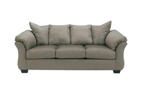 Darcy Cobblestone Sofa by Ashley at Eve Furniture
