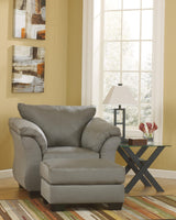 Darcy Gray Cobblestone Living Room Set by Ashley at Eve Furniture
