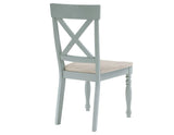 Darcy Mint Green/Natural Round Dining Room Set by Steve Silver at Eve Furniture