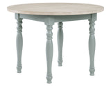 Darcy Mint Green/Natural Round Dining Room Set by Steve Silver at Eve Furniture