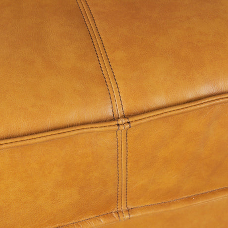 D'Arcy Tan Leather Sofa by Mercana at Eve Furniture