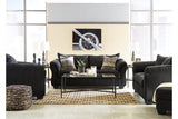 Darcy Black Sofa by Ashley at Eve Furniture