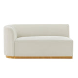 Daria Sofa in Ivory by Manhattan Comfort at Eve Furniture