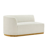 Daria Sofa in Ivory by Manhattan Comfort at Eve Furniture