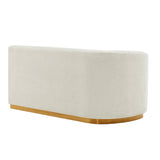 Daria Sofa in Ivory by Manhattan Comfort at Eve Furniture