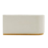 Daria Sofa in Ivory by Manhattan Comfort at Eve Furniture