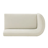 Daria Sofa in Ivory by Manhattan Comfort at Eve Furniture