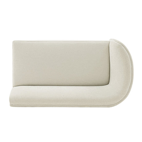 Daria Sofa in Ivory by Manhattan Comfort at Eve Furniture
