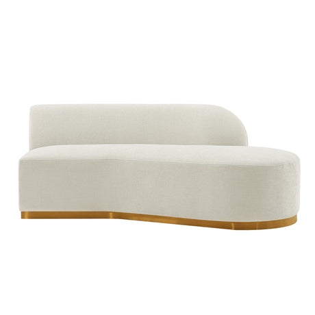 Daria Sofa in Ivory by Manhattan Comfort at Eve Furniture