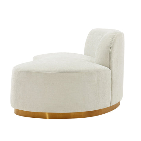 Daria Sofa in Ivory by Manhattan Comfort at Eve Furniture