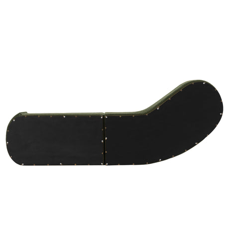 Daria Sofa in Olive Green by Manhattan Comfort at Eve Furniture