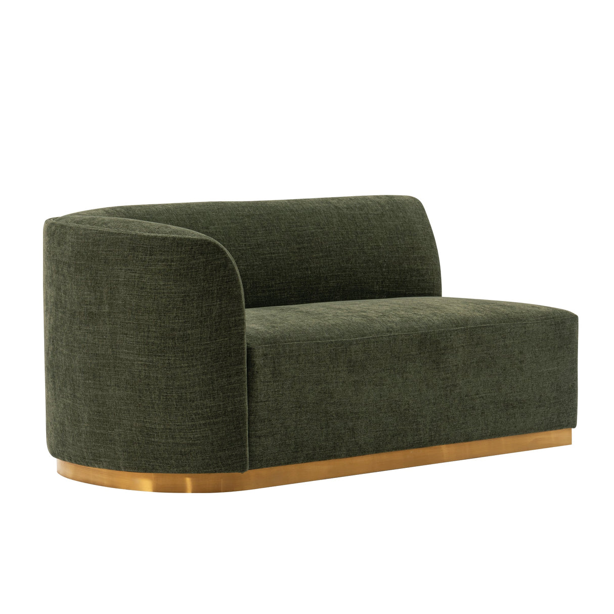Daria Sofa in Olive Green by Manhattan Comfort at Eve Furniture