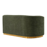 Daria Sofa in Olive Green by Manhattan Comfort at Eve Furniture