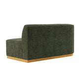 Daria Sofa in Olive Green by Manhattan Comfort at Eve Furniture