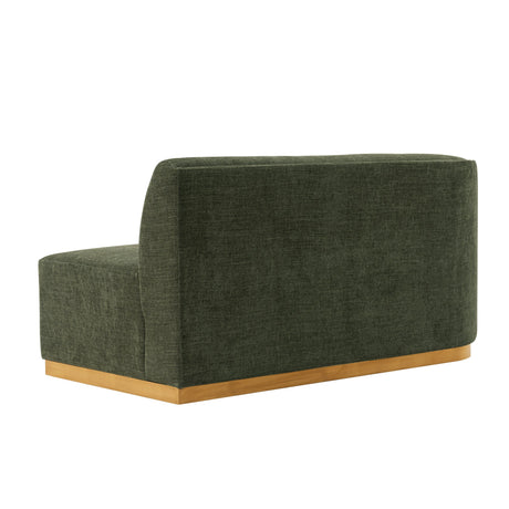 Daria Sofa in Olive Green by Manhattan Comfort at Eve Furniture