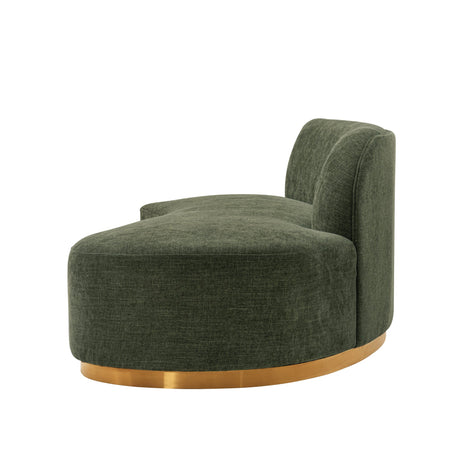 Daria Sofa in Olive Green by Manhattan Comfort at Eve Furniture