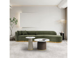 Daria Sofa in Olive Green by Manhattan Comfort at Eve Furniture