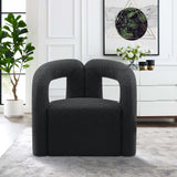 Darian Accent Chair in Black by Manhattan Comfort at Eve Furniture