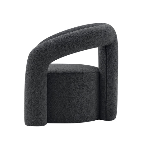 Darian Accent Chair in Black by Manhattan Comfort at Eve Furniture