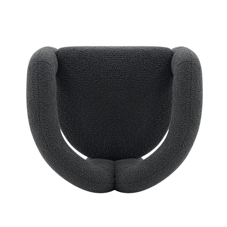 Darian Accent Chair in Black by Manhattan Comfort at Eve Furniture