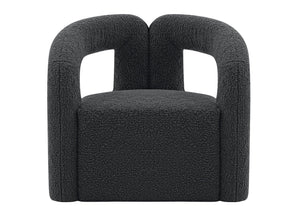 Darian Accent Chair in Black by Manhattan Comfort at Eve Furniture
