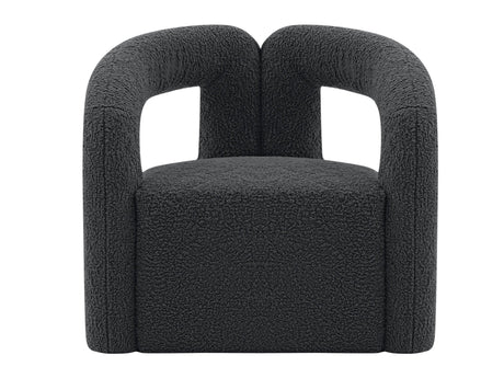 Darian Accent Chair in Black by Manhattan Comfort at Eve Furniture