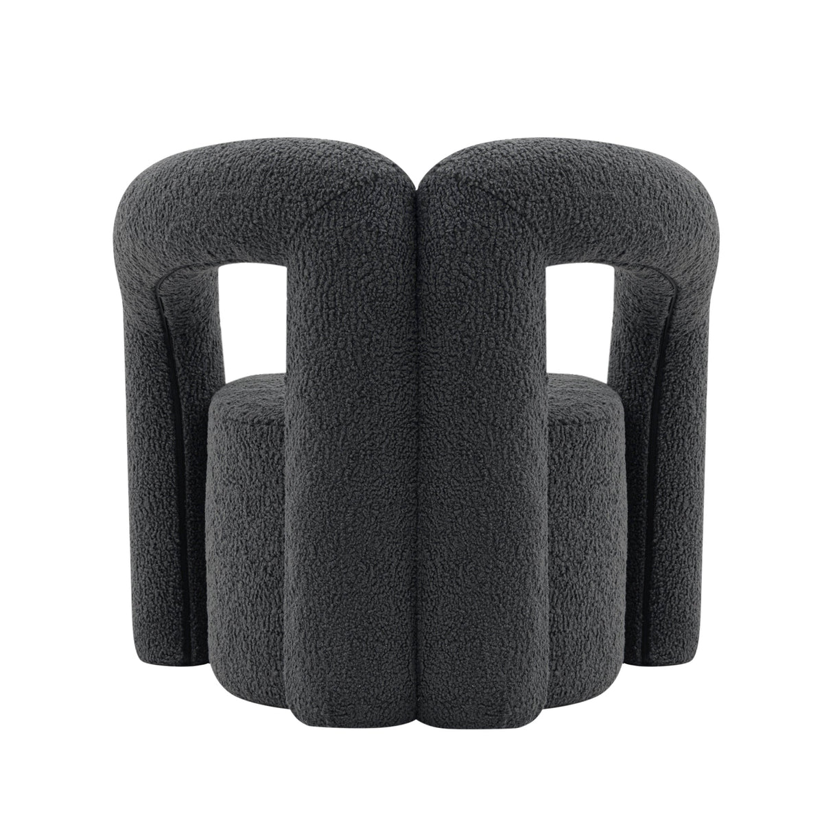 Darian Accent Chair in Black (set of 2) by Manhattan Comfort at Eve Furniture