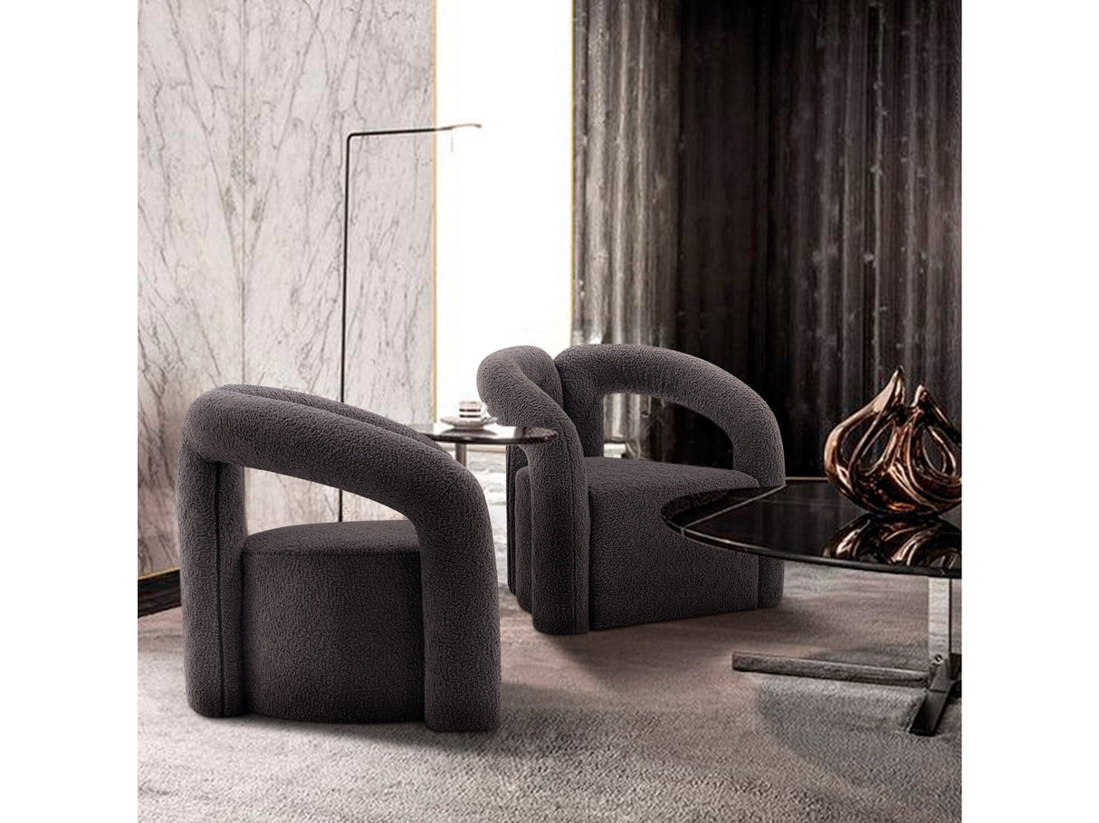 Darian Accent Chair in Black (set of 2) by Manhattan Comfort at Eve Furniture