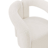 Darian Accent Chair in Cream by Manhattan Comfort at Eve Furniture