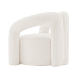 Darian Accent Chair in Cream by Manhattan Comfort at Eve Furniture