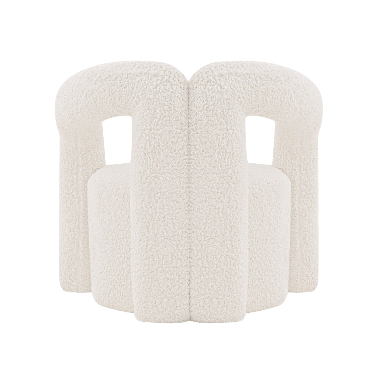 Darian Accent Chair in Cream by Manhattan Comfort at Eve Furniture