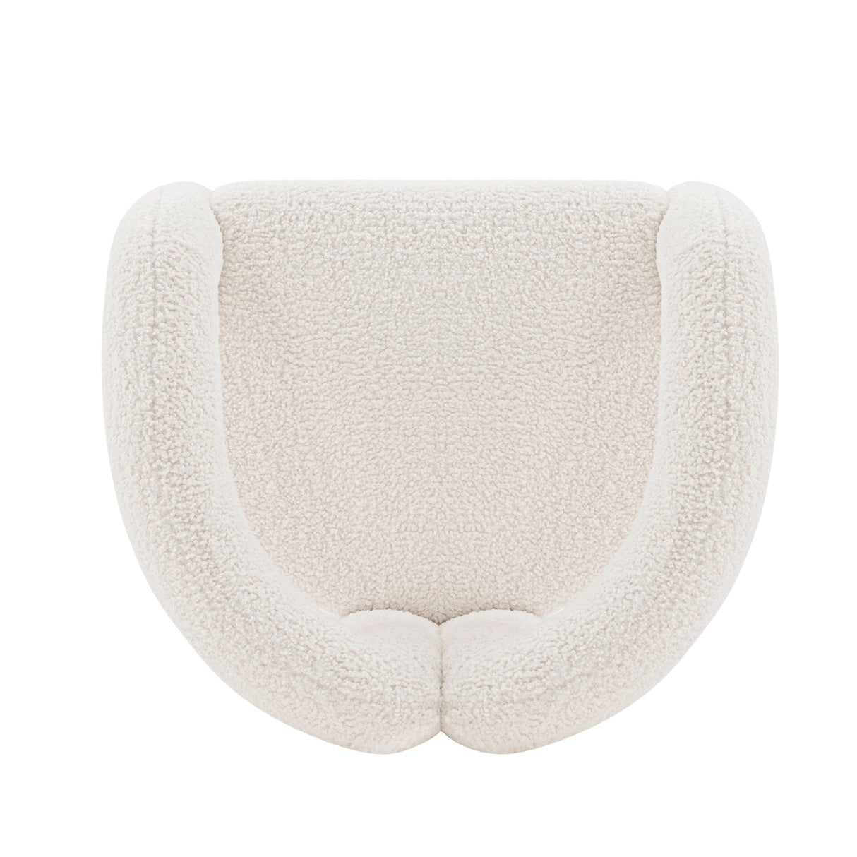 Darian Accent Chair in Cream by Manhattan Comfort at Eve Furniture