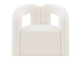 Darian Accent Chair in Cream by Manhattan Comfort at Eve Furniture