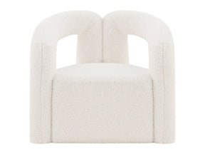 Darian Accent Chair in Cream by Manhattan Comfort at Eve Furniture