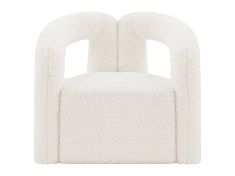 Darian Accent Chair in Cream by Manhattan Comfort at Eve Furniture